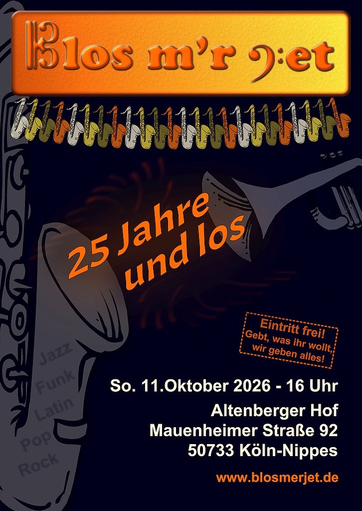 Save the Date! Konzert im Altenberger Hof